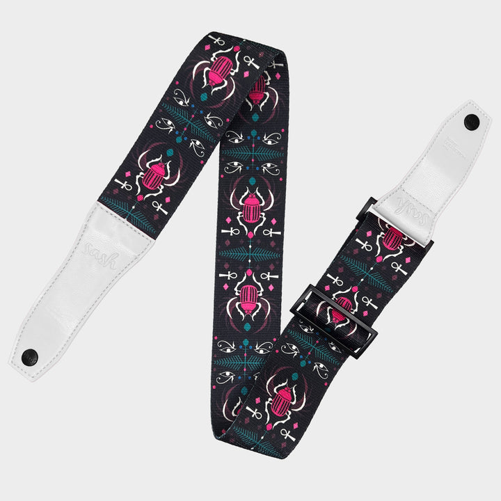 Black Egypt Printed Strap