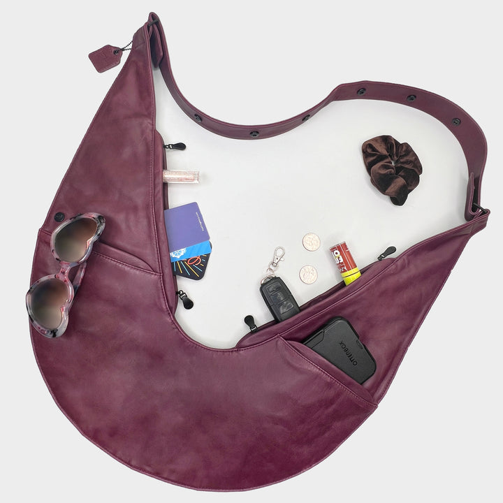 (LIVE) Fig Leather Sash Bag