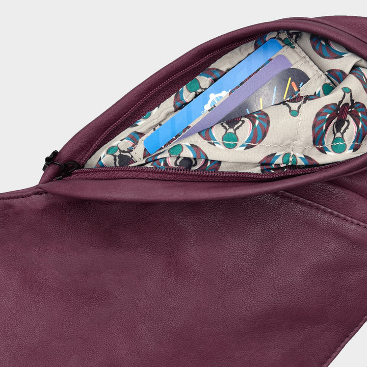(LIVE) Fig Leather Sash Bag