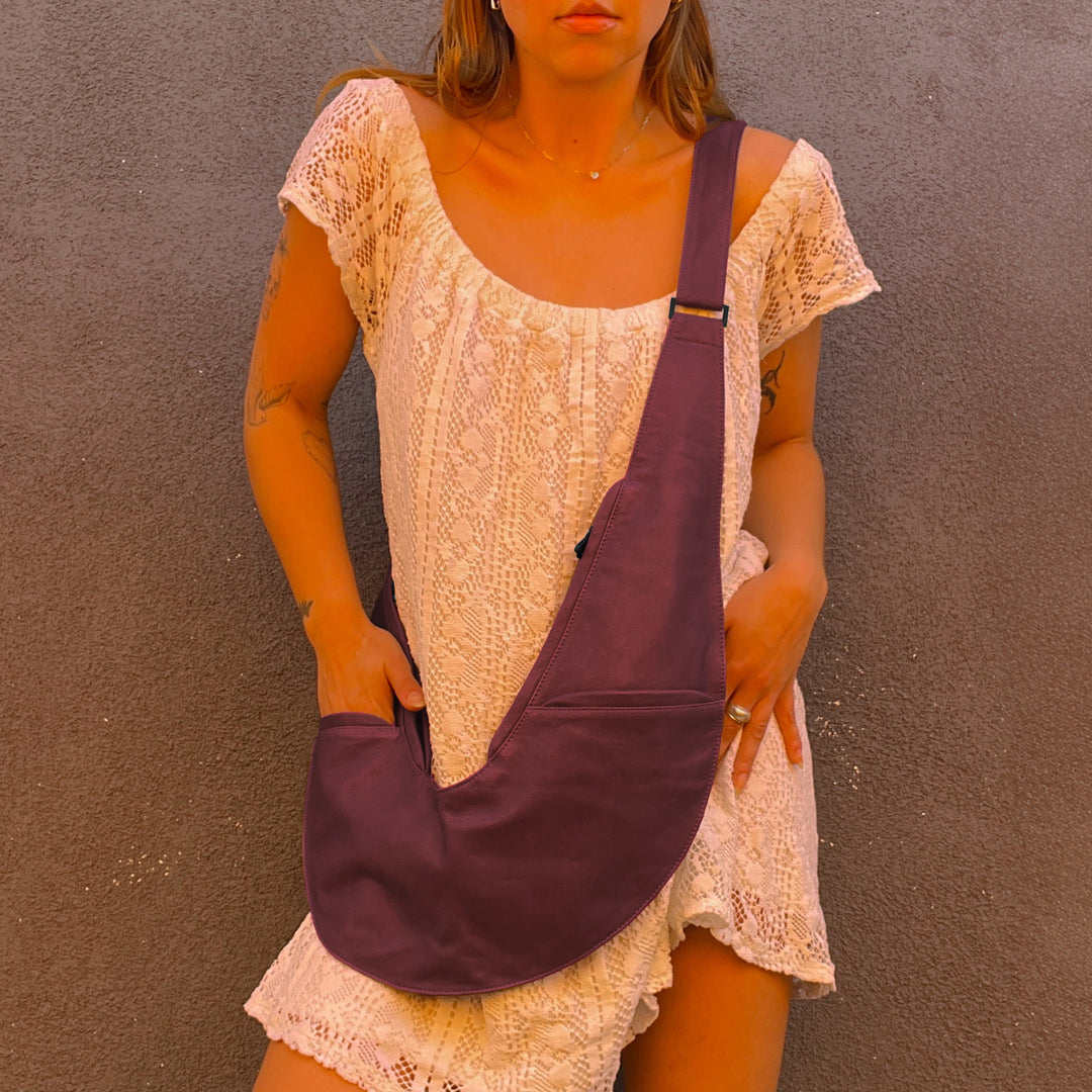 (LIVE) Fig Leather Sash Bag